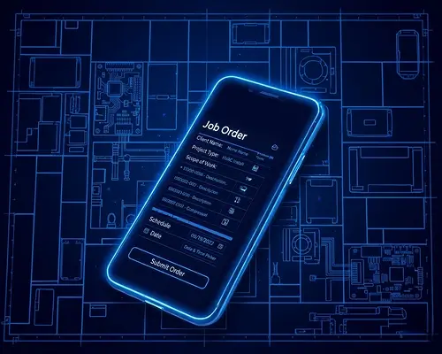 job order management image