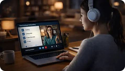 user training and onboarding