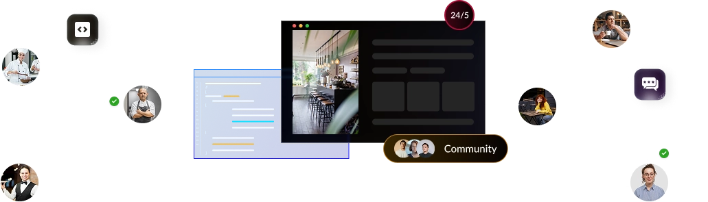 zoho creator business process image